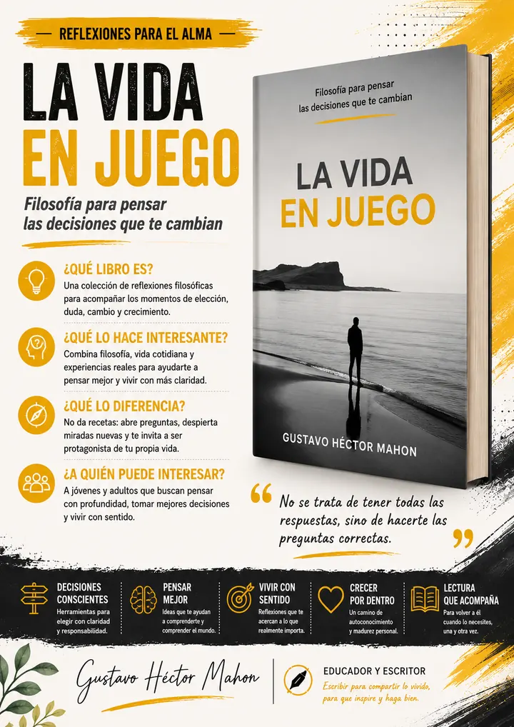 Mini infografía de La vida en juego